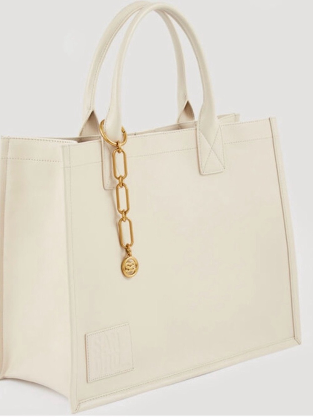 Sandro Leather Tote
